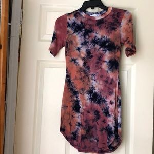 tie dye dress